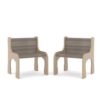 Tot Mate TM2136A.0W92 Laminate Chair, 13" Wide, Gray - Default Title