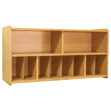Tot Mate TM2336R Laminate Wall Storage, 46" Wide - Brown