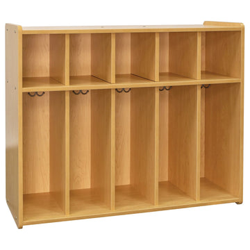 Tot Mate TM2432R.0577 Laminate Floor Locker, 46" Wide, Brown - Default Title