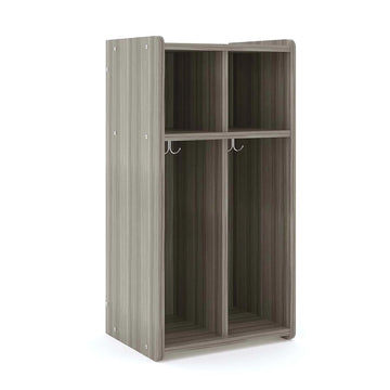 Tot Mate TML401R.0W92 Laminate Floor Locker, 19" Wide, Gray - Default Title