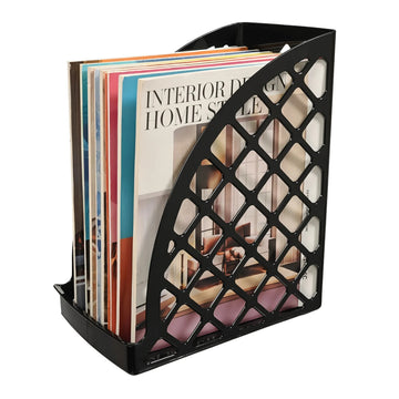 Deflecto 34904 Magazine File, 6 1/4" x 10", Black - Default Title