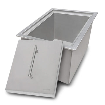 Ruvati Stainless Steel Sink, 20" Wide, Silver - 10 gal.