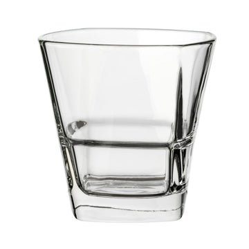 Libbey Structure Old Fashioned Glass, Clear, 12/Case - 3 3/4"