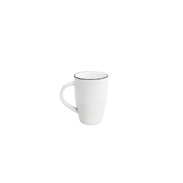 Chef & Sommelier Selene China Arc Cardinal, 9.5 oz., 24/Case - Black White