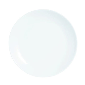 Arcoroc N9362 Evolutions Glass Plate Arc Cardinal, 7 1/4" Diameter, White, 24/Case - Default Title