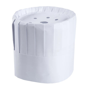 Royal Paper Disposable Chef Hat, White - 7"