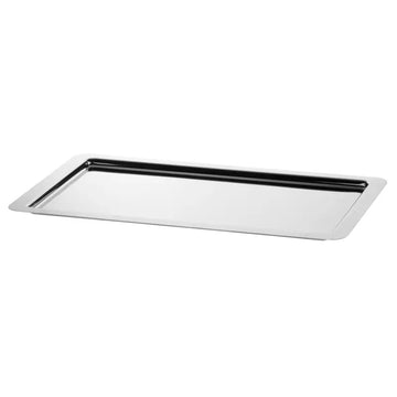 Hepp 13.3056.5300 Neutral Stainless Steel Tray, 12 13/16" x 20 7/8", Silver - Default Title