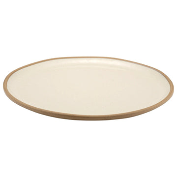 Dalebrook from Global Tableware Collective Marl Melamine Plate, 15 5/16" Diameter, 6/Case - Beige Bone-Cream White