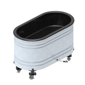 Marco Company Galvanized Metal Display Bin, 32" High, Silver - 50"