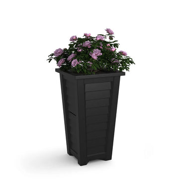 Mayne Lakeland Planter, Black - 6.7 - 7.4 gal.