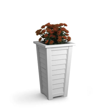 Mayne Lakeland Planter, White - 6.7 - 7.4 gal.