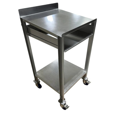 SSL Industries, LLC SSL-1105 Stainless Steel Receiving Desk, 24" x 47 1/2", Silver - Default Title