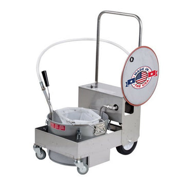Miroil Oil Filter Machine, 36" High, 120V - 55 lb.