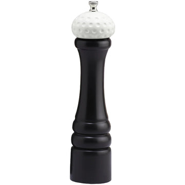 Chef Specialties 10510 19th Hole Wood Pepper Mill, 10" High, Black - Default Title