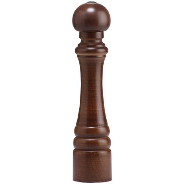 Chef Specialties 12155 Wood Pepper Shaker, 12" High, Brown - Default Title