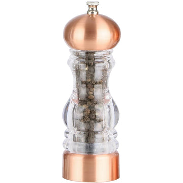 Chef Specialties Acrylic Pepper Mill, 7 1/2" High - Pepper