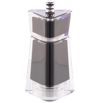 Chef Specialties Kate Acrylic Pepper Mill, 4 1/2" High - Black