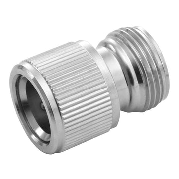 BluBird Industries Inc. Brass Connect Coupler, 3/4" Diameter, Silver - Coupler
