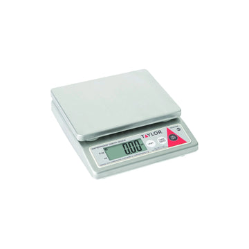Taylor TE10SSW Stainless Steel Portion Control Scale, 10 lb. 160 oz. 5,000 Grams - Default Title