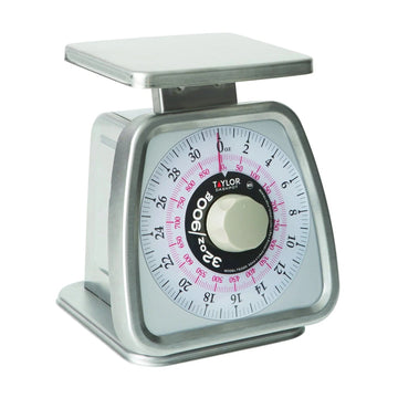 Taylor TS32D Stainless Steel Portion Control Scale, 7 1/2" Wide - Default Title