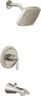 Moen UTS2913EPBN Flara M-CORE 2-Series 1-Handle Tub and Shower Trim Kit, Valve Required, Brushed Nickel