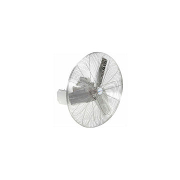 20" Washdown Wall Mount Fan 1/15HP 2650CFM by Airmaster – 12"L x 23"W x 78"H, Stainless Steel, Silver, Model 70833