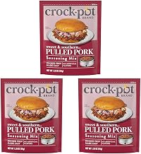 Crock-Pot Pulled Pork Seasoning Mix, 1.25 Ounce (Pack of 3)