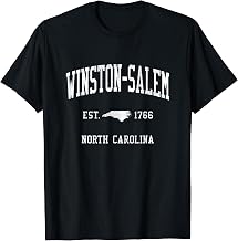 Winston-Salem NC Vintage Athletic Sports JS01 T-Shirt