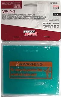 Lincoln Electric KP3043-1 Viking 1740/1840 Series Outside Clear Cover Lens, 5-Pack