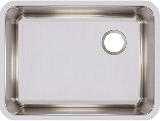 Elkay ELUH231710R Lustertone Classic Single Bowl Undermount Stainless Steel Sink