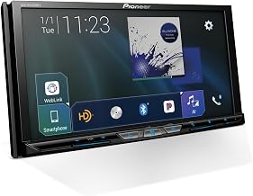 PIONEER AVH-W4500NEX 7" Resistive Touchscreen Double Din Car Stereo | Multimedia Receiver, Wireless Apple CarPlay, Android Auto, Bluetooth, CD/DVD, USB, Backup Camera, HD Radio, FLAC, Hi-Volt RCA