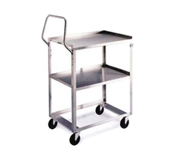 Ergo-One 500-Lb. Capacity Utility Cart - 53-1/8"Wx22"D Shelves by Lakeside – Stainless Steel, Model 6830