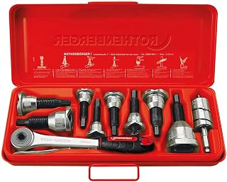 Rothenberger 22109 Tee Extractor Set, 12mm-14mm-16mm-18mm-22mm