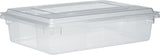 Rubbermaid Commercial 3308CLE Food/Tote Boxes by Rubbermaid Commercial Products – 8.5 Gal, 8.5 gallons, Polycarbonate, Clear, Model FG330800CLR