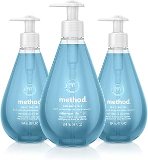 Method Gel Hand Wash, Sea Minerals, 12 fl oz, 3 pack