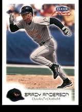 Baseball Trading Card MLB 2000 Fleer Focus #184 Brady Anderson NM Near Mint Orioles