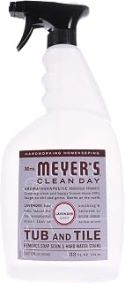Mrs. MEYER'S CLEAN DAY Tub and Tile Cleaner, Lavender, 33 Fluid Ounce (Pack of 6)