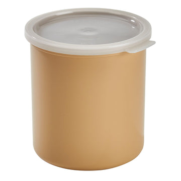 Crock With Lid Beige 2.7 Qt by Cambro – 2.7 quarts, Polypropylene, Model LKL03276P