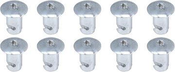 Allstar Performance Oval Hd T-30 Torx Fast. 7/16 .550in 10pk Alum