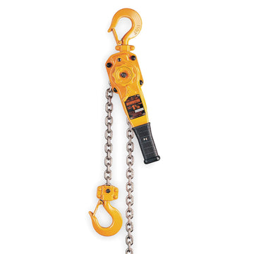 LB Lever Hoist by Harrington – 64 pounds, Steel, Yellow, Model LB015-10