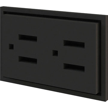 Interion Modular Partition Circuit 1 Receptacle by Global Industrial – Copper, Model GF-TEOR1000US