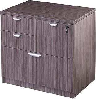 Boss Office Products , Driftwood Boss Combo Lateral File, 3122