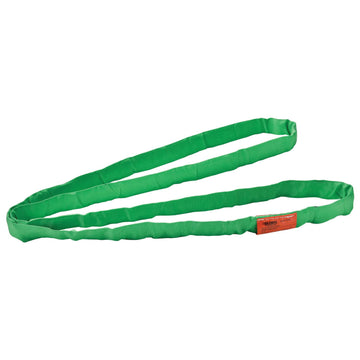 Polyester Endless Round Sling by Global Industrial – 72 inches x 1.25 inches, Polyester, Green, Model JLEN5300X06