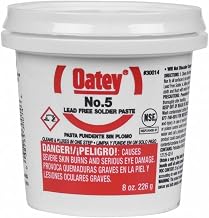Oatey Do it Best No. 5 8 Oz. Lead-Free Soldering Flux, Paste - 1 Each