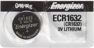 Energizer Eveready 04096 - 3 Volt Lithium Button Cell Watch Battery (ECR1632BP (CR1632))