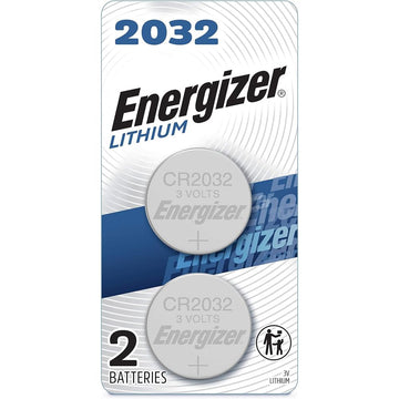 Lithium 2032 3 Volt Electronic/Watch Battery 2 pk by Energizer – Model 2032BP-2N