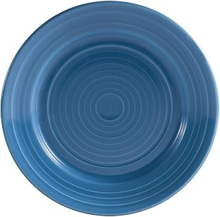 CAC China TG-16PCK Tango Peacock Porcelain Plate, 10-1/2-Inch, Box of 12