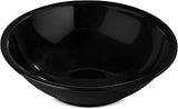 Carlisle FoodService Products 800B03 Melamine Salad Bowl, 27 oz, Black