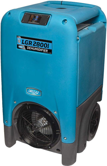 Low-Grain Dehumidifier by Dri-Eaz – 30 gallons, Polyethylene (PE), blue, Model F410