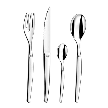 Jet - 24 Piece Cutlery Set by Lou Laguiole – 24, Stainless Steel, Steel, Model 251300M000C40